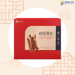 종근당건강 6년근 홍삼골드 80ml 60포 선물세트 (쇼핑백증정) 명절 홍삼 진액 H