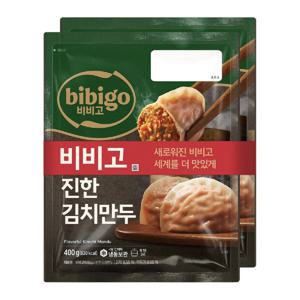 CJ 비비고 수제 진한김치만두 400g 2개