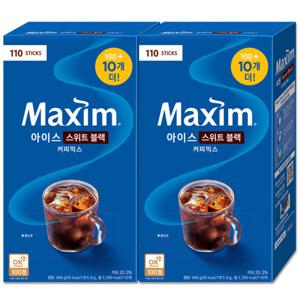 맥심 아이스블랙 스위트 110Tx2개