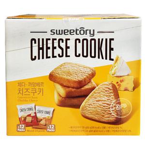 스위토리 체다 까망베르 치즈쿠키 1.44kg(60gx24개입)  체다 까망베르 치즈쿠키