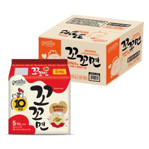 꼬꼬면 115g(5입) 총8개
