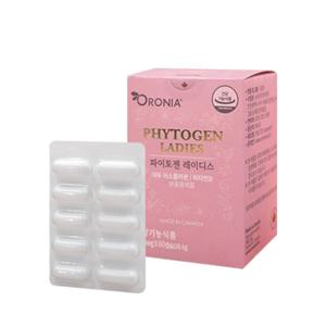 오로니아 파이토젠 레이디스 대두 이소플라본 60캡슐