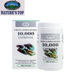호주 네이쳐스탑 초록입홍합 10000mg 365캡슐