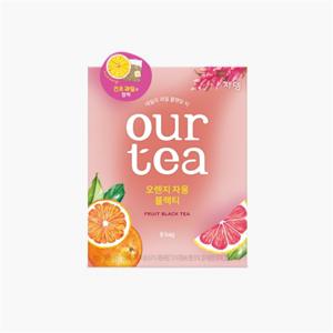 오렌지자몽 블랙티 8개입 /아워티 전제품 추가선택 가능