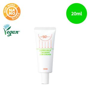 아이소이 눈시림 없는 슈퍼 마일드 카밍 선크림 SPF50+ PA+++ 20ml