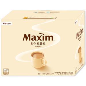 동서 맥심 화이트골드 커피믹스 400T :  연아의 커피~