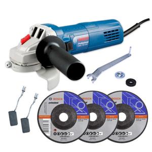 BOSCH 그라인더 GWS750-100  카본브러쉬2개 + 연마석 3장