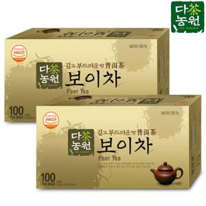 다농원 보이차 100TX2개 총200T/메밀차/녹차