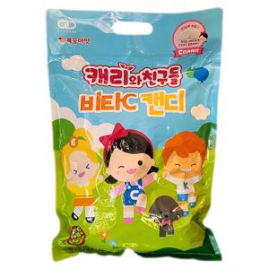 캐리와친구들 어린이 대용량 비타민 캔디 1000정 1개