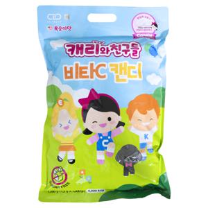 캐리와친구들 비타C 캔디 1000정 생일잔치 복숭아맛