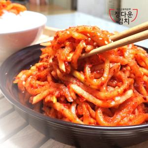 정다운김치 당일갓담은 감칠맛나는 국내산 무생채김치1.5kg