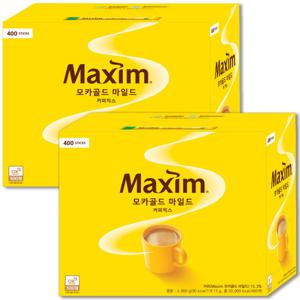 맥심 모카골드 커피믹스 400Tx2개: 당일발송~