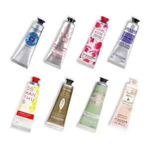 LOCCITANE 록시땅 핸드크림 컬렉션 30ml 8종세트 (쇼핑백포함)