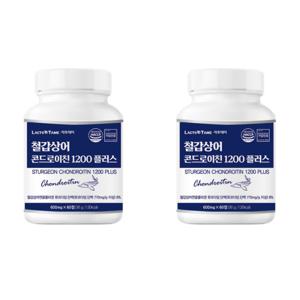 철갑상어연골 저분자 콜라겐 콘드로이친 1200 초록입홍합 600mg 60정 2세트 특가