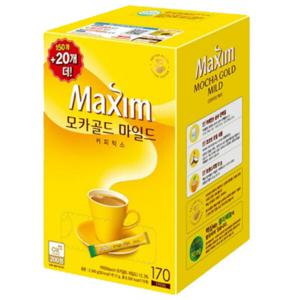 170T 맥심모카골드커피믹스 모카골드마일드 모카골드커피 모카골드커피믹스 모카골드170 모카커피믹스 커피