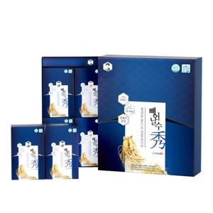프리미엄 전체식 홍삼진액 빼어날 수 50ml x 60포