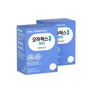 오라팜 오라덴티 구강 구취 입냄새 제거 유산균 2개