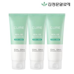 김정문알로에 큐어 리알로에 수딩젤 150ml 3개