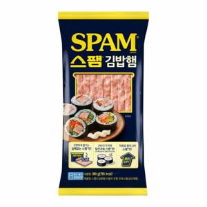 혼밥 도시락 고기 반찬 CJ 밥도둑 스팸 김밥햄 260g 찌개 라면