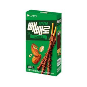 롯데 아몬드 빼빼로 37gx20개(반박스)+사은품 무료배송