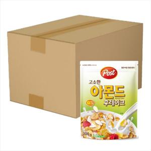 포스트 아몬드 후레이크 300gx10개 (1박스) - 2박스구매시 1000원 할인x넉넉한 유통기한