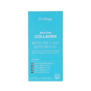 (NEW) 닥터올로지 올인원 저분자 피쉬 콜라겐 펩타이드 엘라스틴 히알루론산 비오틴 15g x 14포 x4개