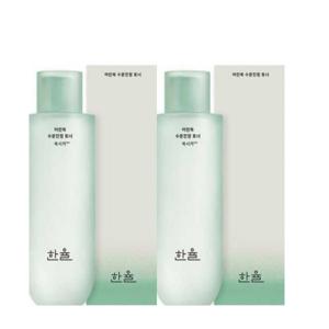 한율 어린쑥 수분진정 토너 150ml+150ml (2개) 저자극 피부진정 모공토너
