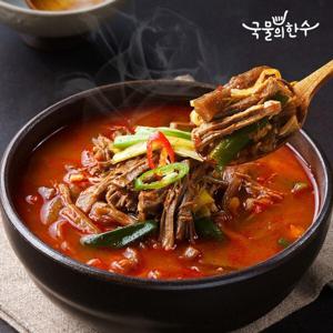 국물의한수 육개장 5팩 500g x 5)