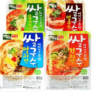 백제 쌀국수 멸치5개+김치5개+육개장5개+얼큰5개