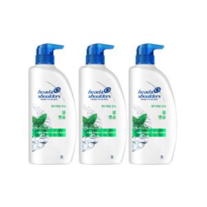 헤드앤숄더 쿨 멘솔 컨디셔닝 린스 850ml 3개