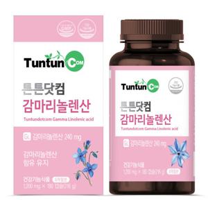 감마리놀렌산 (6개월분) 보라지유 달맞이꽃종자유 GLA 240 mg 함유