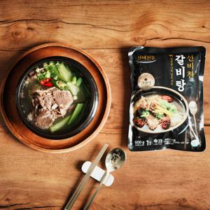 선비찬 갈비탕 600g X 4봉 HACCP 진한육수 푸짐한 고기