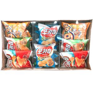 오리온 스낵모음 26개입 오감자 포카칩 스윙칩 780g