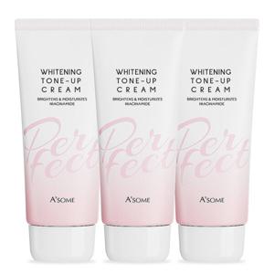 퍼펙트 화이트닝 미백 톤업 크림 대용량 100ml x 3개