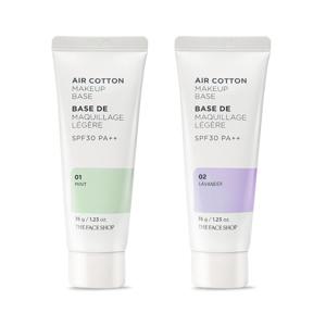 1+1 더페이스샵 에어 코튼 메이크업 베이스 35ml
