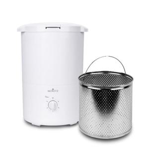 스테인리스 미니 탈수기 1.8L 초경량 스테인리스 탈수통