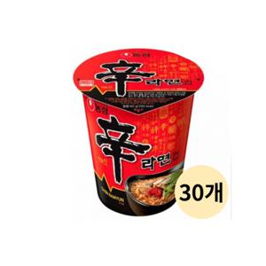 농심 신라면컵 65g  30개