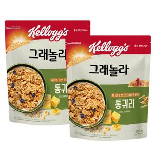 시리얼 통귀리 그래놀라 500g x 2개