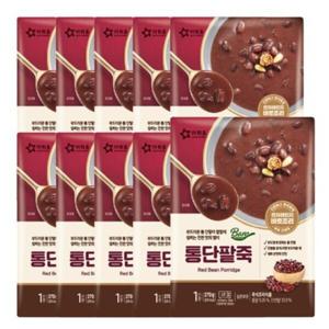 아워홈 바로 통단팥죽 270g 10개
