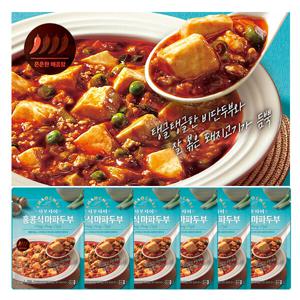 차오차이 홍콩식 마파두부 180g 6개/간편식 캠핑 여행  /전자레인지용