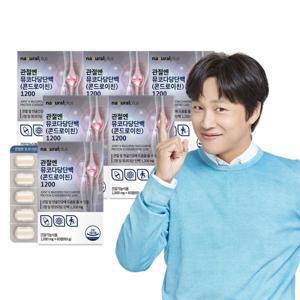 내츄럴플러스 관절엔 뮤코다당단백 콘드로이친 1200 60정 6박스 / 소연골