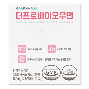 지엠팜 더프로바이오우먼 60캡슐
