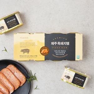 피코크 제주흑돼지햄 200g4입 (산본점)
