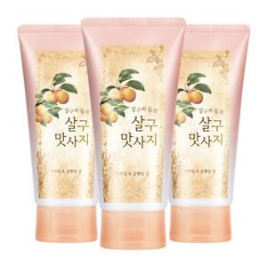 (본사직배송)온더바디 살구 스크럽 앤 클렌징 폼 120g 3개