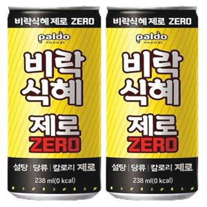 팔도 비락식혜 제로 238ml x 24캔