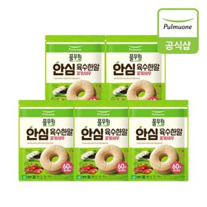 풀무원 안심육수한알 꽃게새우 88g(4gX22개입)X5개