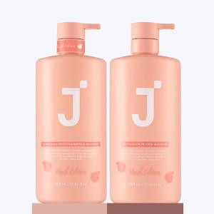 (10%중복쿠폰)제이숲 실크 케라틴 단백질 피치에디션 샴푸+트리트먼트1000ml +BIG행사