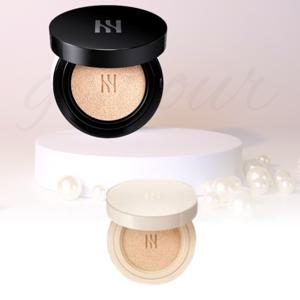 헤라 블랙 쿠션 본품 15g 21C1 로제바닐라+헤라 스킨 래디언트 글로우 쿠션 21N1 미니 5g 구성 세트