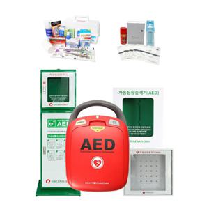 라디안 AED 자동심장충격기 HR-501 심장박동기 제세동기 구급키트 응급키트