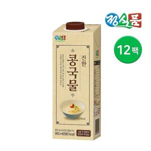 정식품 진한 콩국물 950ml 12입 / 일반